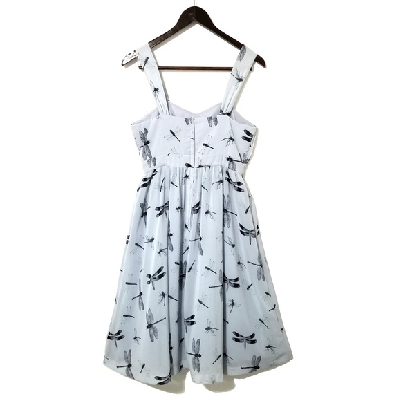 Modcloth Dragonfly Dress Geode Sz Small - Picture 5 of 8